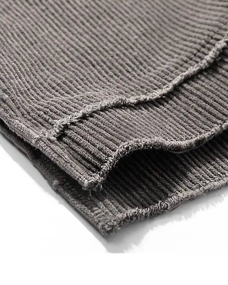 Patchwork Distressed Sweatshirt