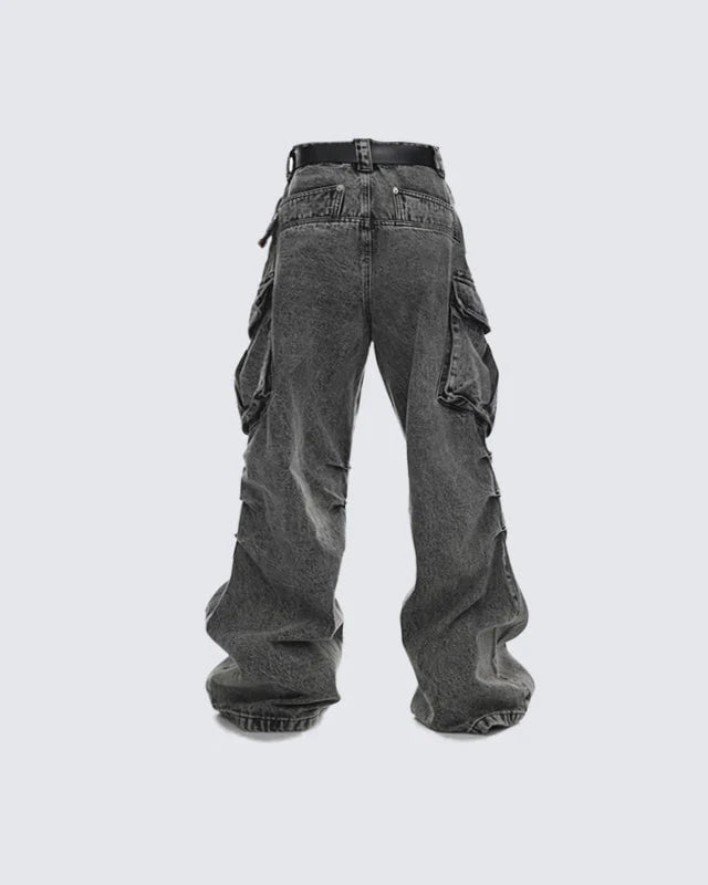 Stackable Multi-Pocket Cargo Pants