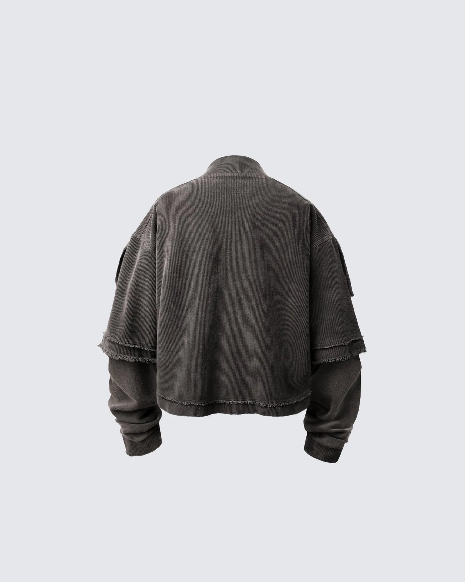 Patchwork Distressed Sweatshirt