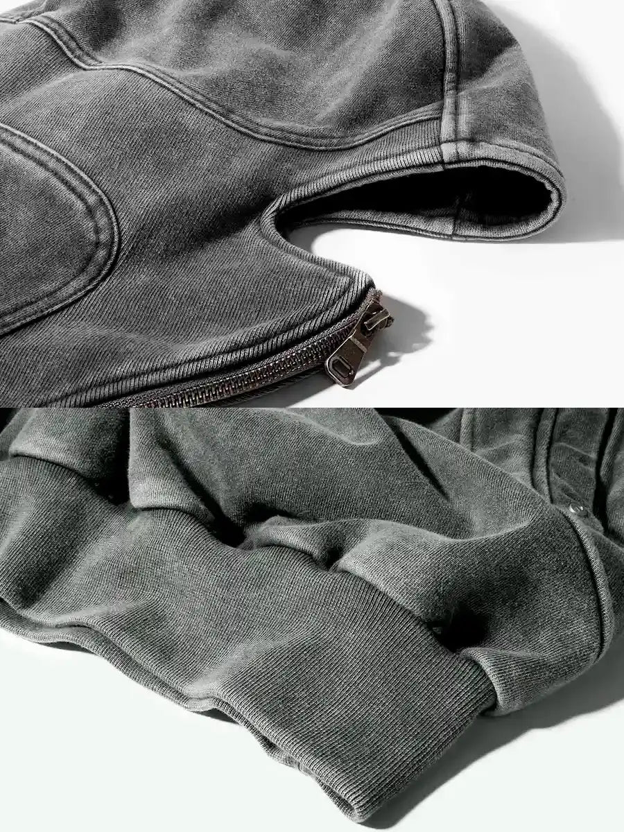 Shadow Ninja Balaclava Hoodie – Washed Edition